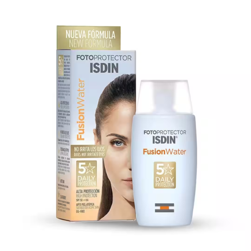 ISDIN Fusion Water Sunscreen SPF50 | Invisible Protection India