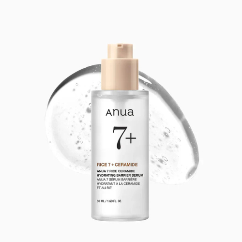 Anua Rice 7+ Ceramide Hydrating Barrier Serum 50ml | Korean India