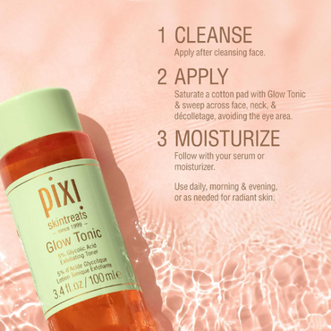 Pixi Beauty Glow Tonic 100ml | Aloe Vera Ginseng Exfoliating Toner India