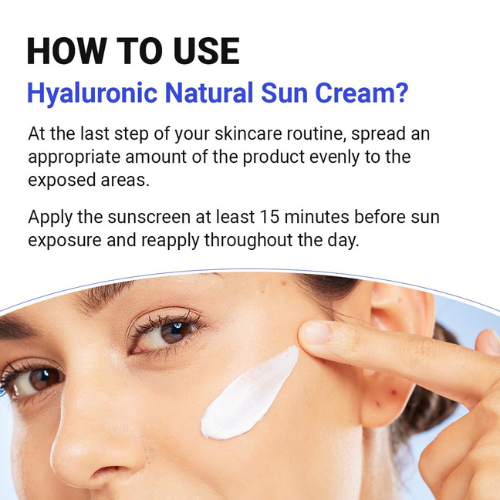 Isntree Hyaluronic Acid Natural Sun Cream SPF50 | Korean India