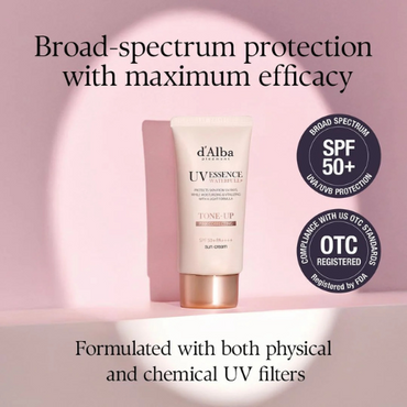 d’alba Piedmont Italian White Truffle Waterfull Tone‑Up Sunscreen Serum SPF 50+ PA++++ (50 ml)