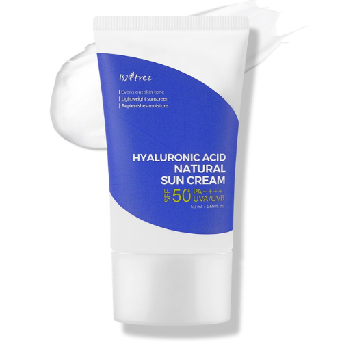 Isntree Hyaluronic Acid Natural Sun Cream SPF50 | Korean India