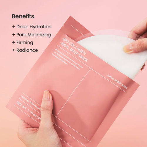Biodance Bio Collagen Real Deep Mask Pack of 4 | Korean Anti-Aging Face Mask India