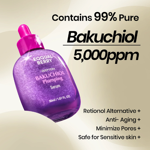 Eqqualberry Bakuchiol Plumping Serum (30ML)