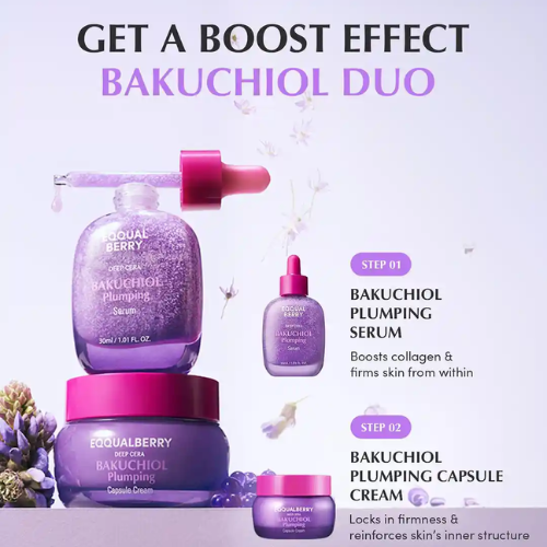 Eqqualberry Bakuchiol Plumping Serum (30ML)