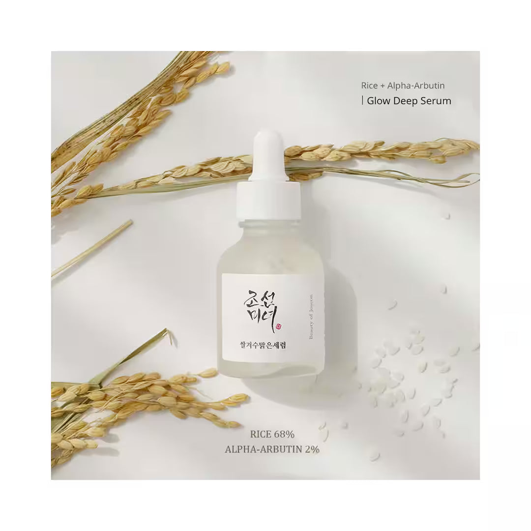Beauty of Joseon Glow Deep Serum Rice + Alpha-Arbutin, Korean Serum Brightens Dark Spots (30 ml)