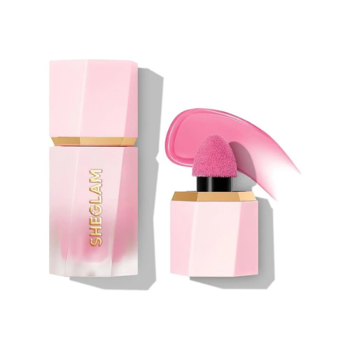 Sheglam Color Bloom Liquid Blush Petal Talk - Soft Mauve & Buildable Coverage