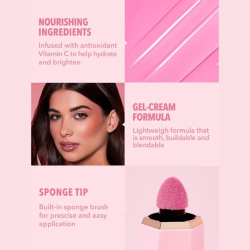 Sheglam Color Bloom Liquid Blush Petal Talk - Soft Mauve & Buildable Coverage