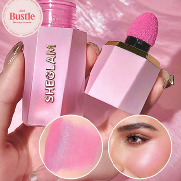 Sheglam Color Bloom Liquid Blush Petal Talk - Soft Mauve & Buildable Coverage