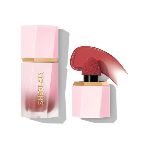 Sheglam Color Bloom Liquid Blush Swipe Right - Coral Peach & Dewy Finish