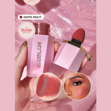 Sheglam Color Bloom Liquid Blush Swipe Right - Coral Peach & Dewy Finish