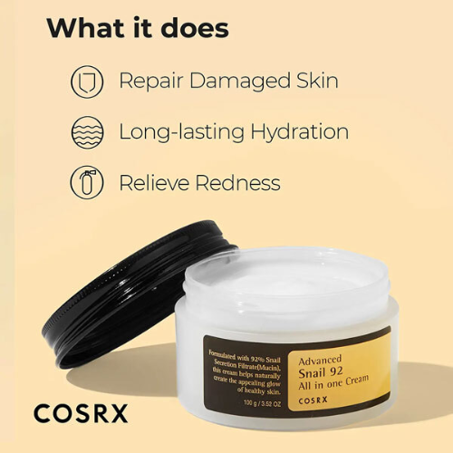 COSRX Advanced Snail 92 All In One Cream 100ml | Korean India