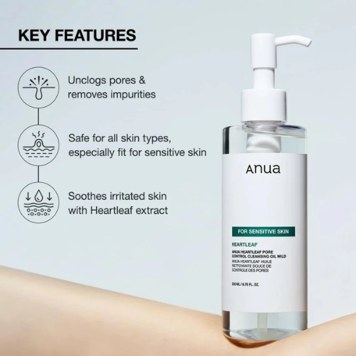 Anua Heartleaf Pore Control Cleansing Oil (200 ml)