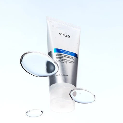 Anua Hyaluronic Acid 8 + Panthenol Cleanser 150ml | Korean Hydrating Cleanser for Sensitive Skin