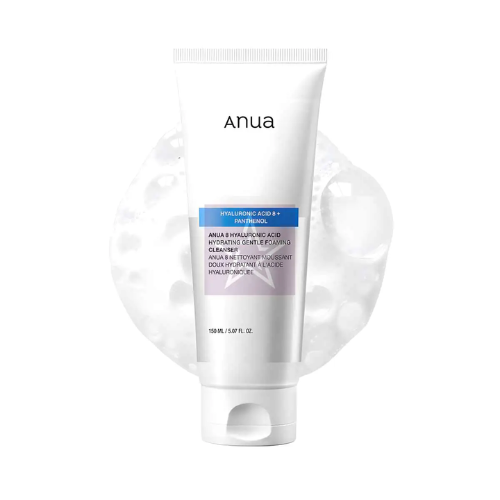 Anua Hyaluronic Acid 8 + Panthenol Cleanser 150ml | Korean Hydrating Cleanser for Sensitive Skin