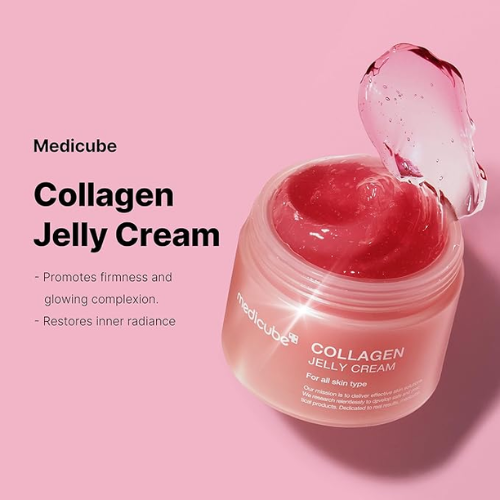 Medicube Collagen Jelly Cream 110ml All Skin Types | Korean Anti-Aging Moisturizer India