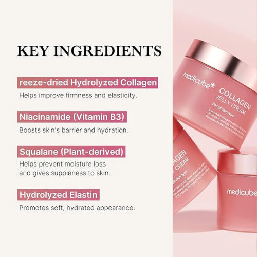 Medicube Collagen Jelly Cream 110ml All Skin Types | Korean Anti-Aging Moisturizer India