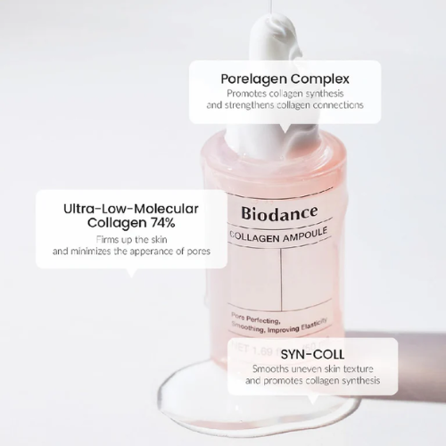 Biodance Pore Tightening Collagen Ampoule 30ml | Korean Pore Minimizing Serum India