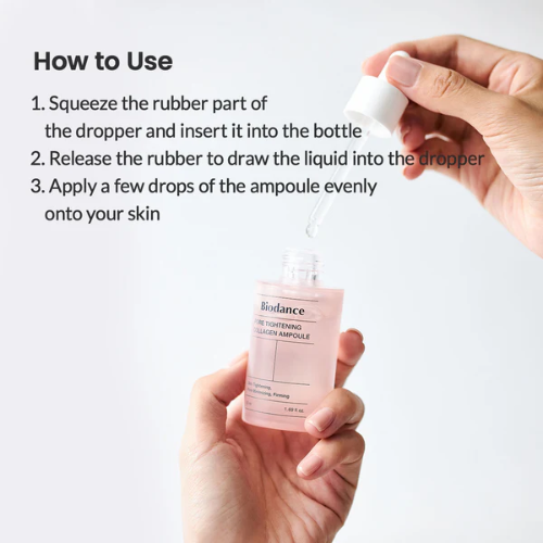 Biodance Pore Tightening Collagen Ampoule 30ml | Korean Pore Minimizing Serum India