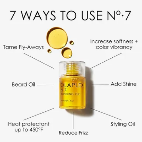 Olaplex N° 7 Bonding Frizz Reduction & Heat Protection Hair Oil (7.5ml)