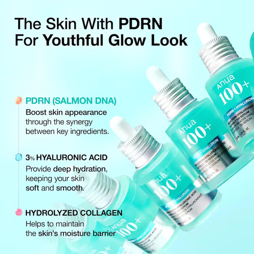 Anua PDRN Hyaluron Acid Capsule 100 Serum 30ml | Korean Anti-Aging Serum India