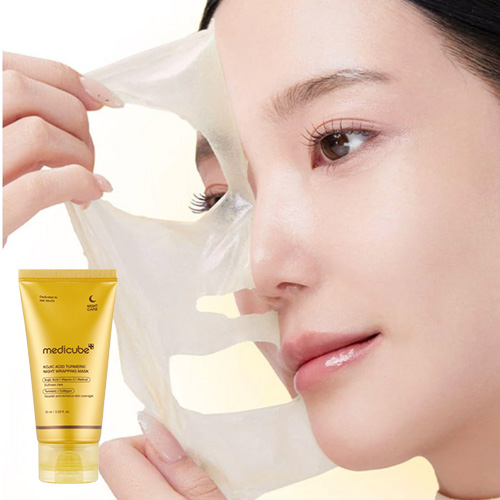 Medicube Kojic Acid Turmeric Night Wrapping Mask 75ml | Korean Brightening Mask India