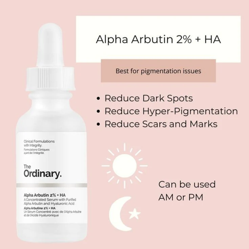 The Ordinary Alpha Arbutin 2% + HA Serum (30 ml)