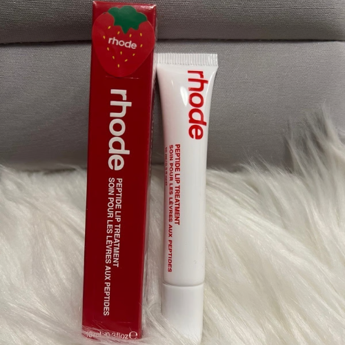 Rhode Strawberry Glaze (Fraise Glacée) Peptide Lip Treatment – Hydrating & Plumping Lip Care 10ml