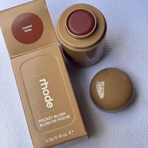 Rhode Toasted Teddy Blush – Warm Cocoa Flush with a Soft, Dewy Finish (5.3g)