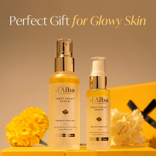 d'Alba Italian White Truffle Vegan First Spray Serum 100ml | Luxury Korean Skincare India