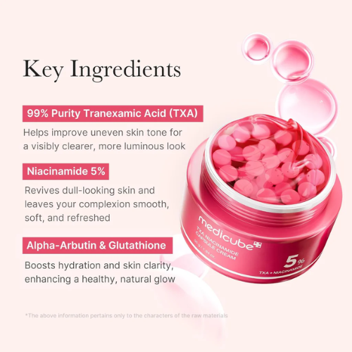Medicube TXA Niacinamide Capsule Cream 50ml | Brightening India