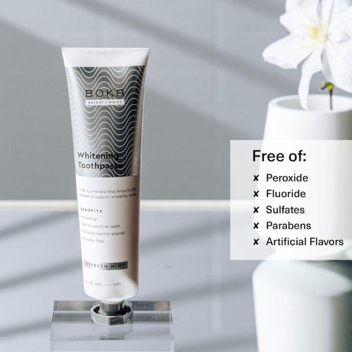 Boka Refresh Mint Whitening Toothpaste