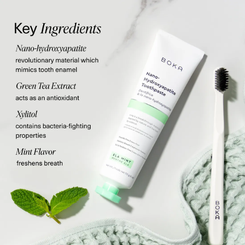 Boka Nano-Hydroxyapatite Ela Mint n-Ha Toothpaste