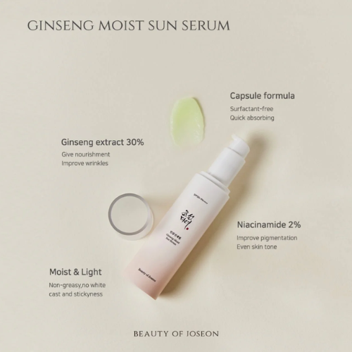 Beauty of Joseon Ginseng Moist Sun Serum With SPF 50+ PA++++ (50 ml)