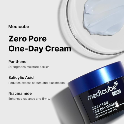 Medicube Zero Pore One-Day Cream 1.7 Fl.Oz.