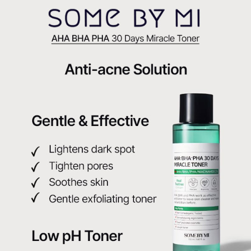 Some By Mi AHA-BHA-PHA 30 Days Miracle Toner - (150 ml)