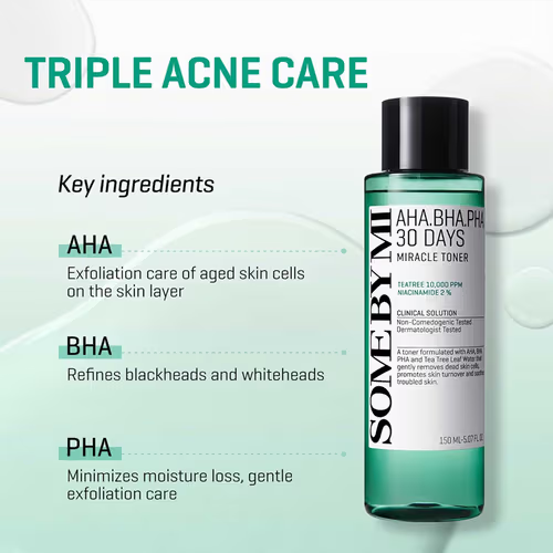 Some By Mi AHA-BHA-PHA 30 Days Miracle Toner - (150 ml)