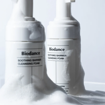 Biodance Soothing Barrier Cleansing Foam 50ml - Travel Size Korean Gentle Cleanser