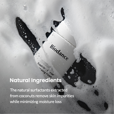 Biodance Soothing Barrier Cleansing Foam 120ml - Gentle Korean Foam Cleanser