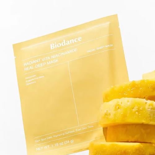 Biodance Radiant Vita Niacinamide Real Deep Mask (4 sheets)