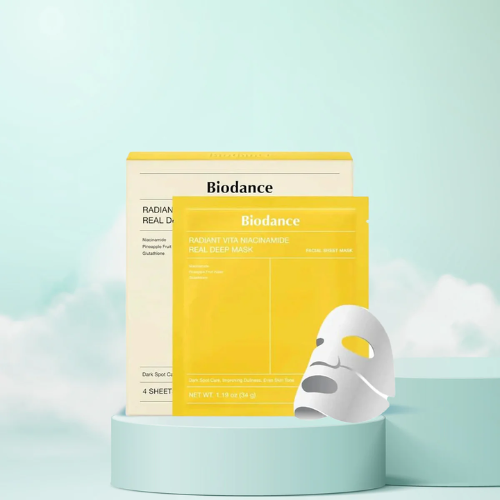 Biodance Radiant Vita Niacinamide Real Deep Mask (4 sheets)