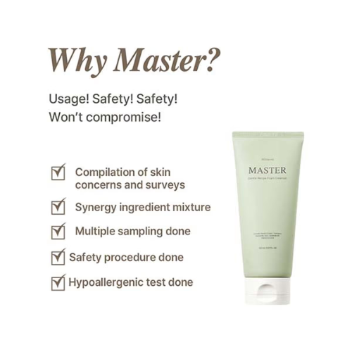 Mixsoon Master Gentle Recipe Foam Cleanser (150 ml)