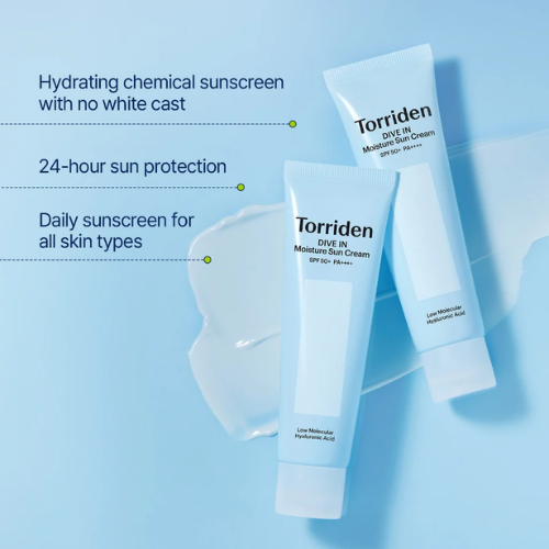 Torriden Dive-In Watery Moisture Sun Cream SPF50+ PA++++ (60 ml)