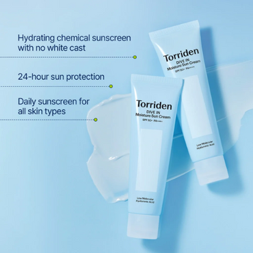Torriden Dive-In Watery Moisture Sun Cream SPF50+ PA++++ (60 ml)