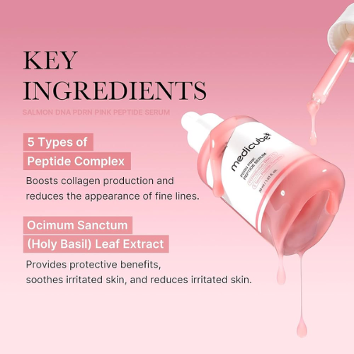 Medicube Peptide PDRN Pink Peptide Serum (30 ml)