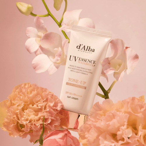 D'Alba White Truffle Tone-Up Sunscreen SPF50 | Luxury Korea India