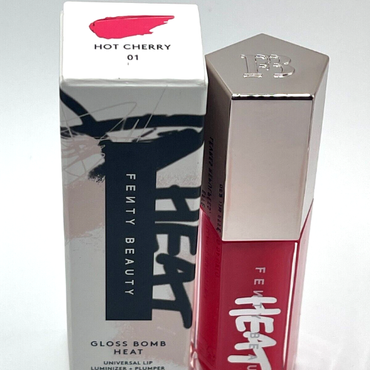 Fenty Beauty Gloss Bomb Heat Hot Cherry - Lip Plumper + Luminizer