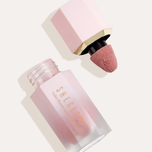 Sheglam Color Bloom Liquid Blush - Risky Business