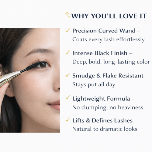 Defilan USMA Grass Essence Long-Lasting Black Eyeliner | Smudge-Proof Liquid Eyeliner | Precision Eye Makeup