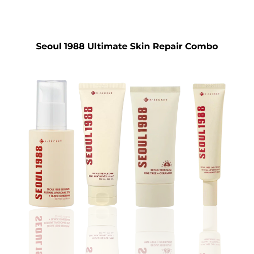 Seoul 1988 Ultimate Skin Repair Combo | Korean Skincare